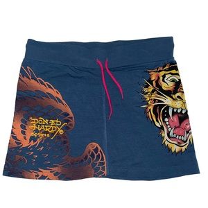 Ed Hardy mini skirt